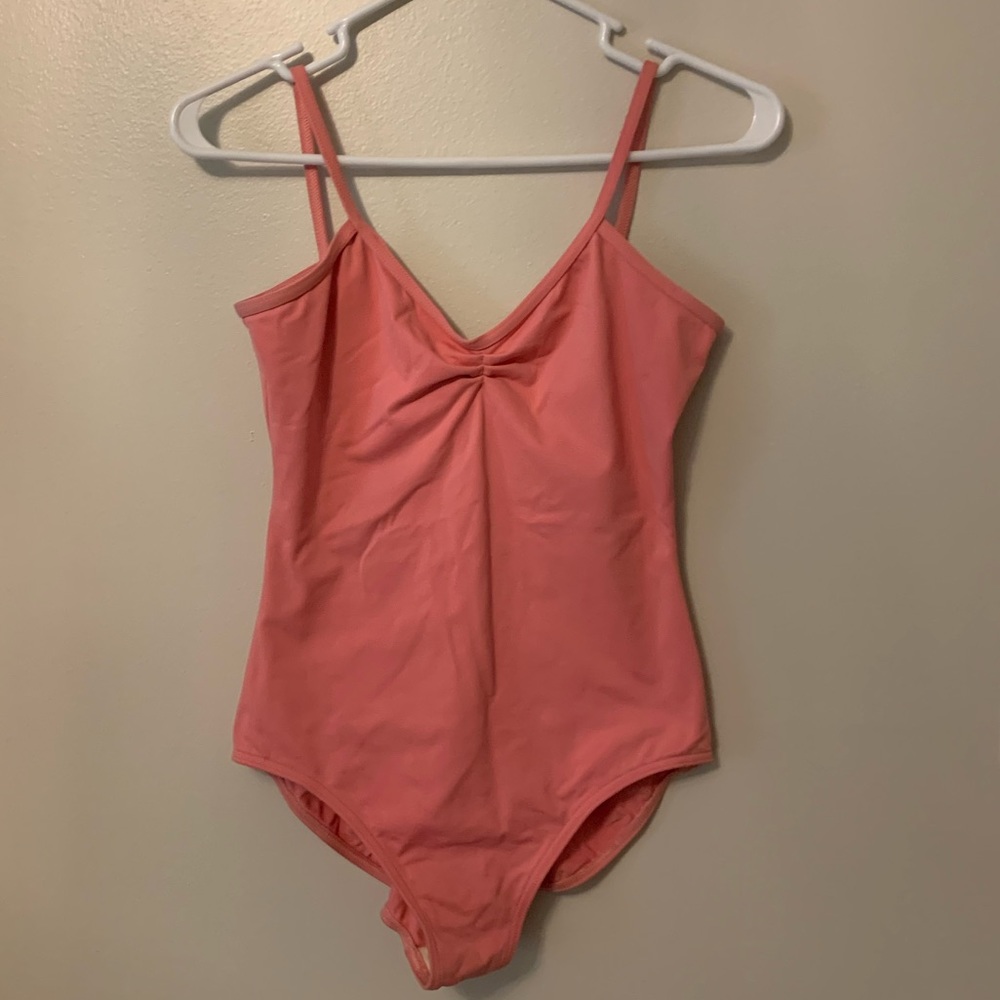 Pink leotard